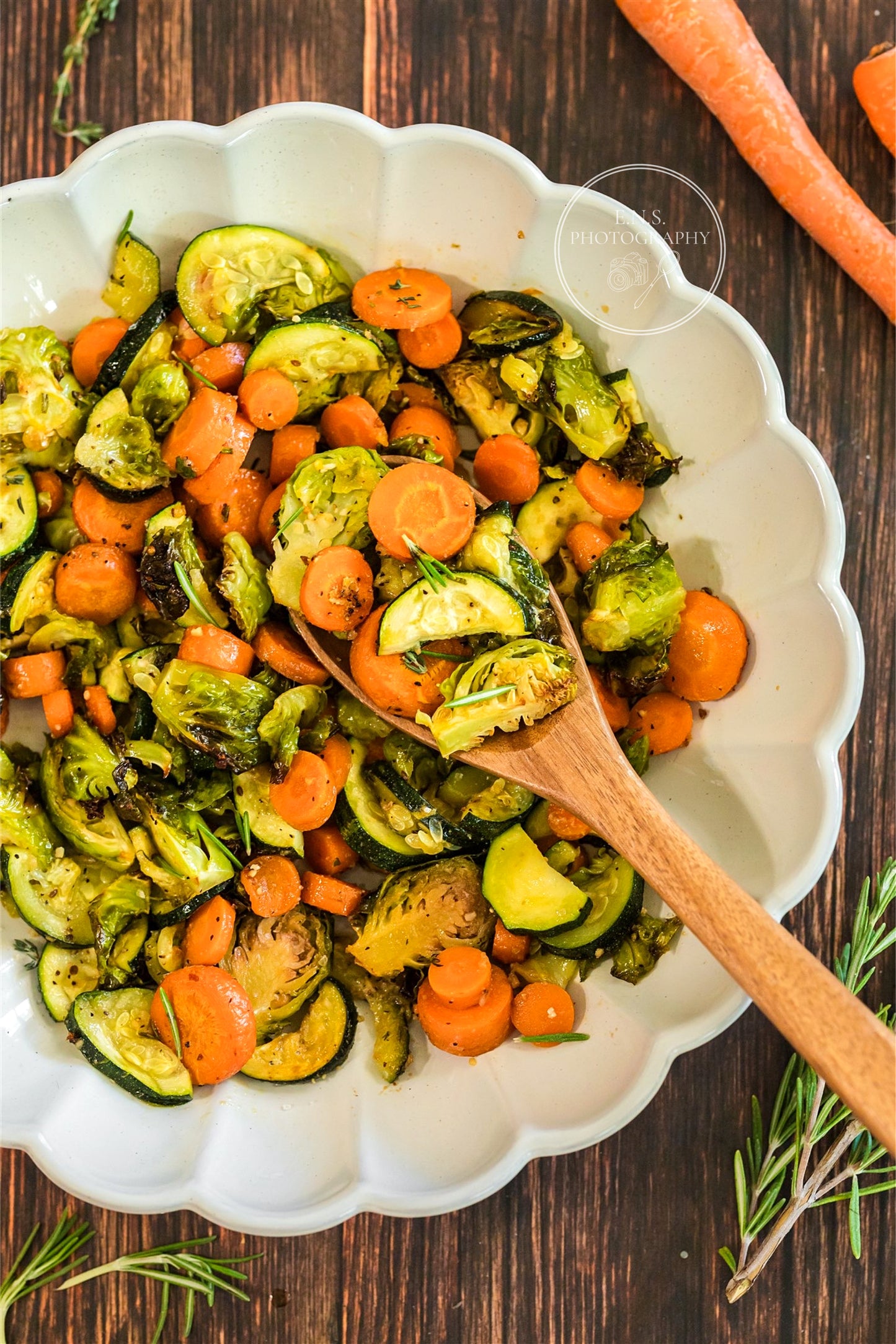 ROASTED MAPLE GARLIC PORK LOIN + ROASTED GARLIC VEGGIES BUNDLE
