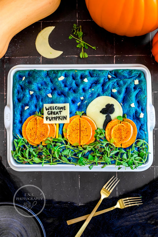 ITβS THE GREAT PUMPKIN FOCACCIA BREAD π