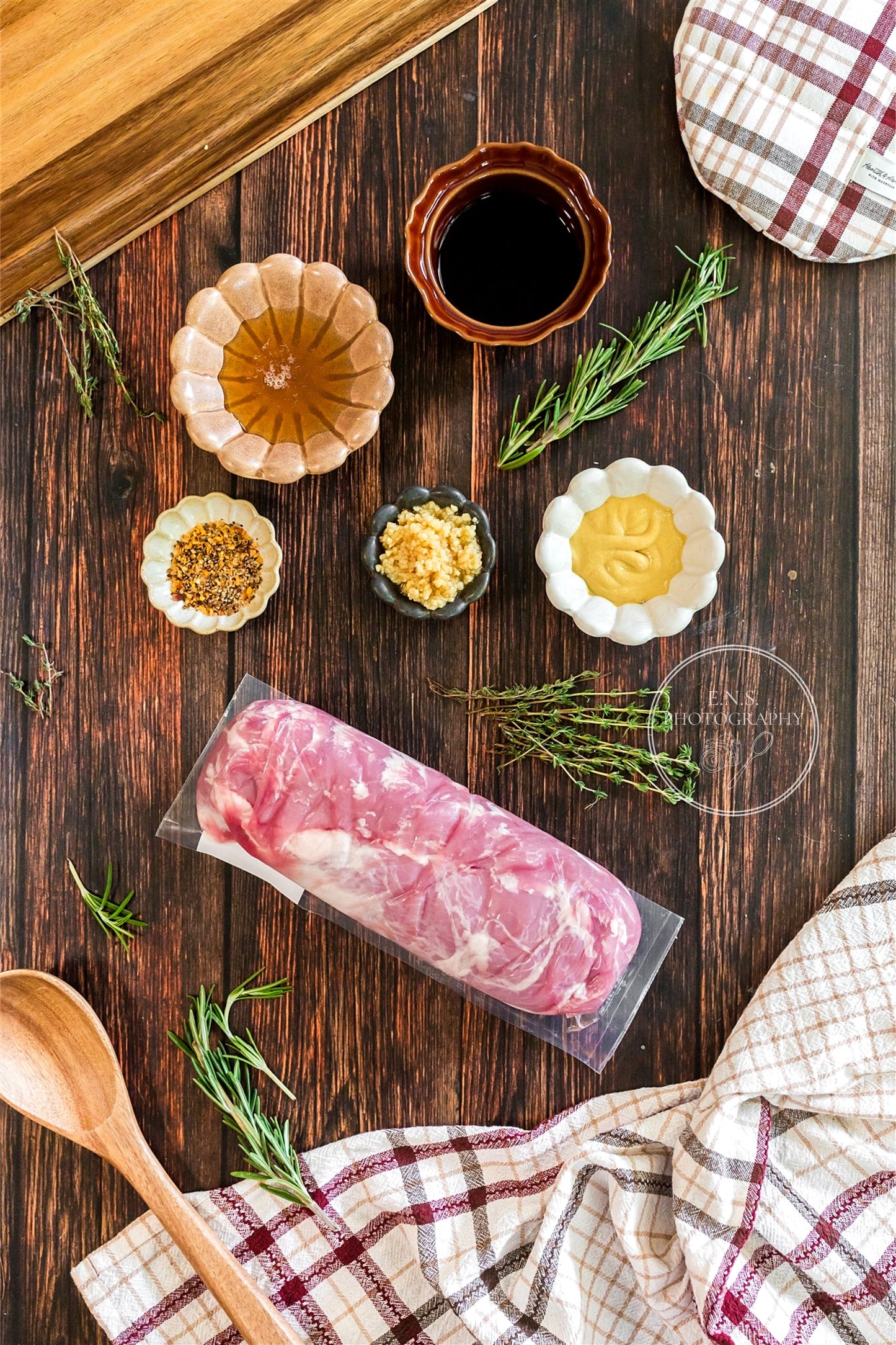 ROASTED MAPLE GARLIC PORK LOIN + ROASTED GARLIC VEGGIES BUNDLE