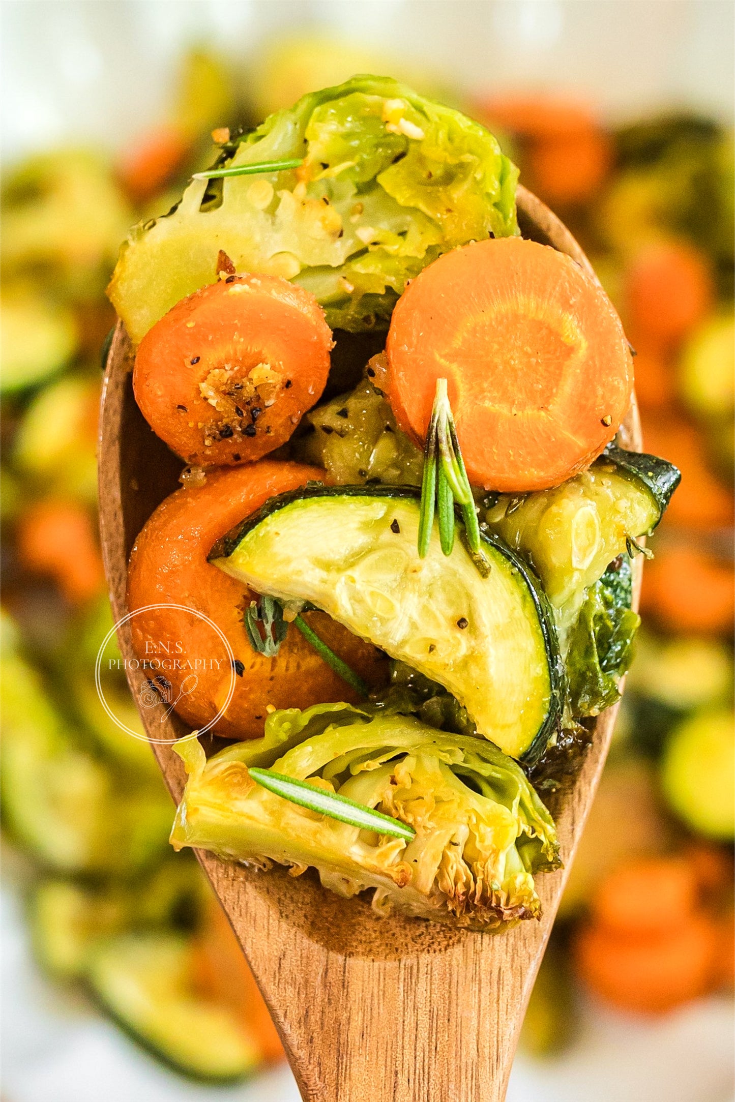 ROASTED MAPLE GARLIC PORK LOIN + ROASTED GARLIC VEGGIES BUNDLE