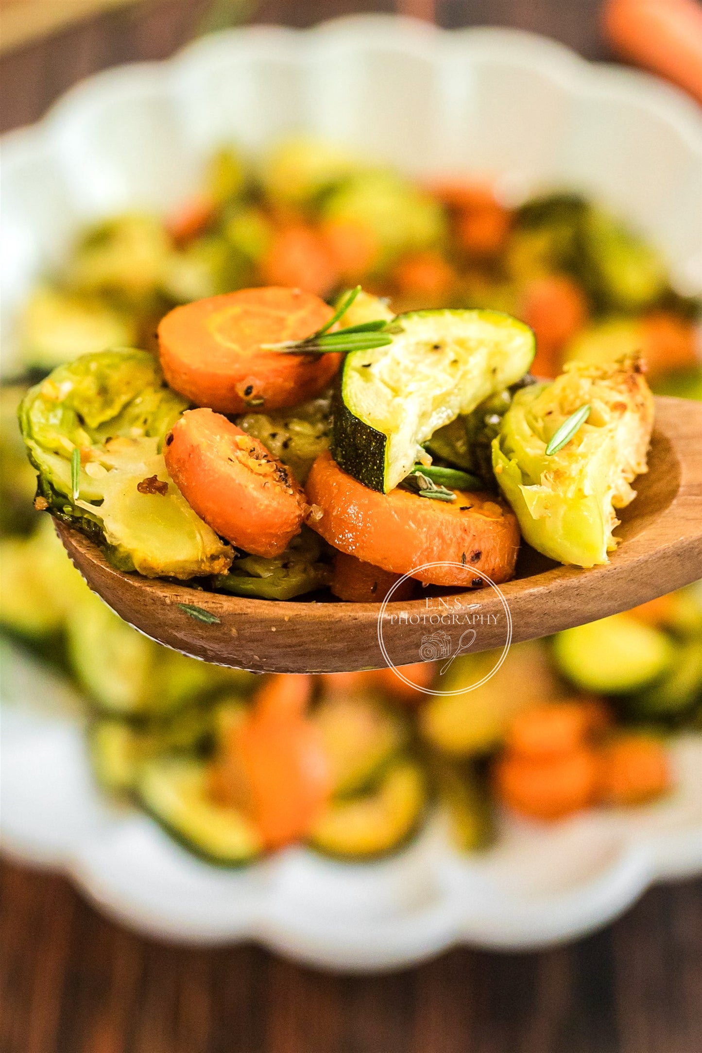 ROASTED MAPLE GARLIC PORK LOIN + ROASTED GARLIC VEGGIES BUNDLE
