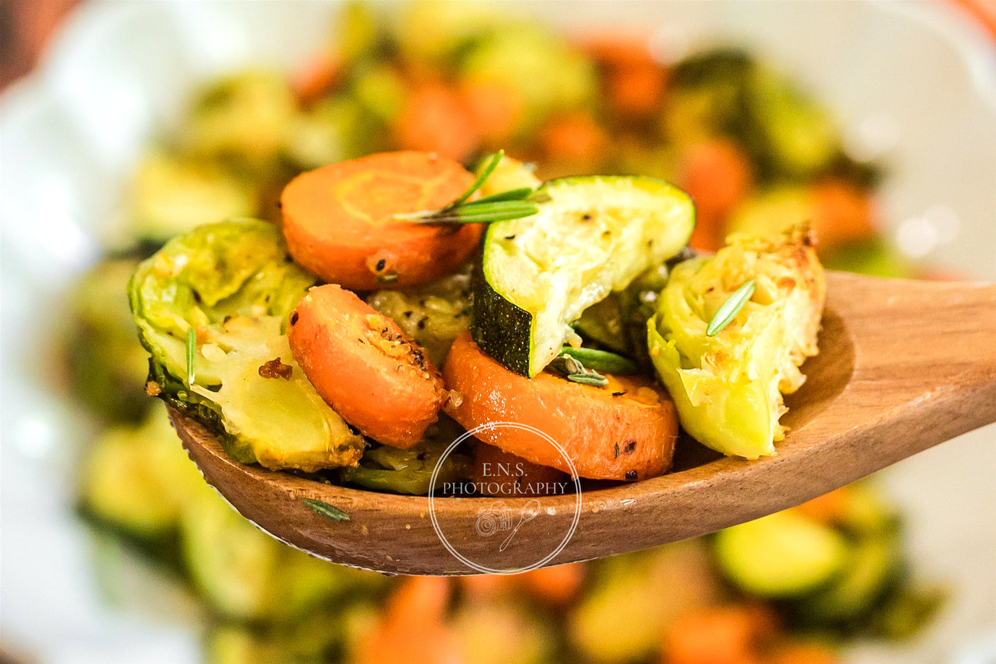 ROASTED MAPLE GARLIC PORK LOIN + ROASTED GARLIC VEGGIES BUNDLE