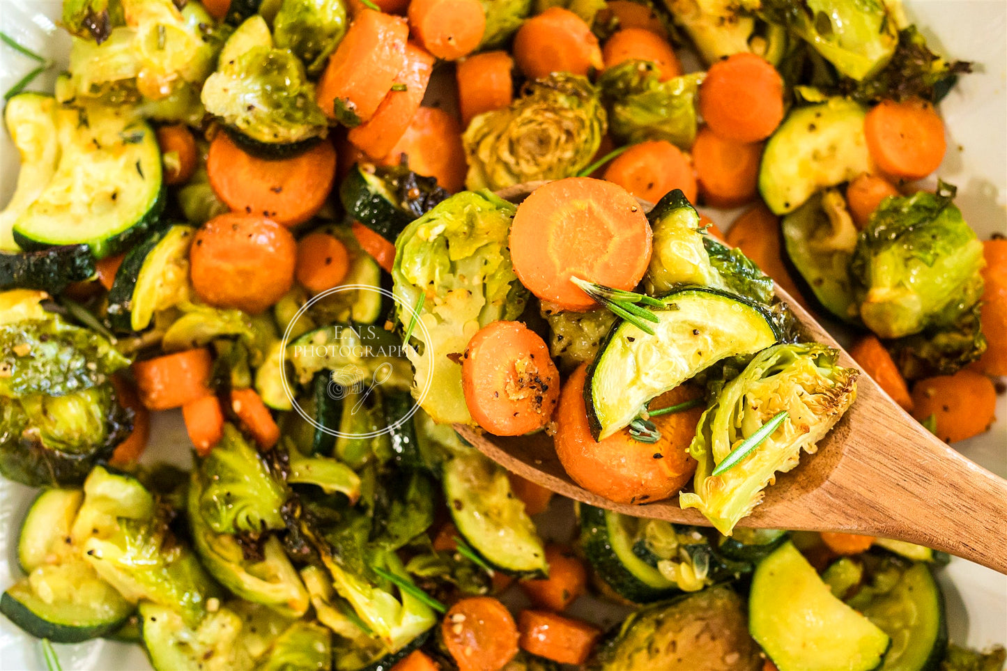 ROASTED MAPLE GARLIC PORK LOIN + ROASTED GARLIC VEGGIES BUNDLE