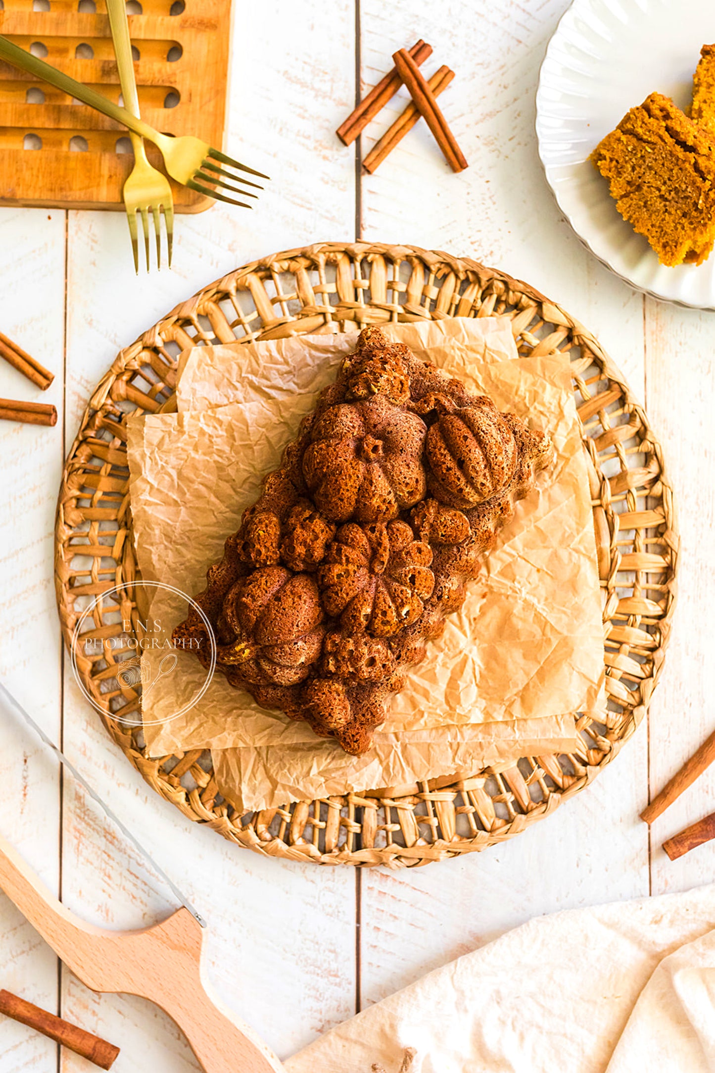 SPICED CARDAMOM PUMPKIN BREAD
