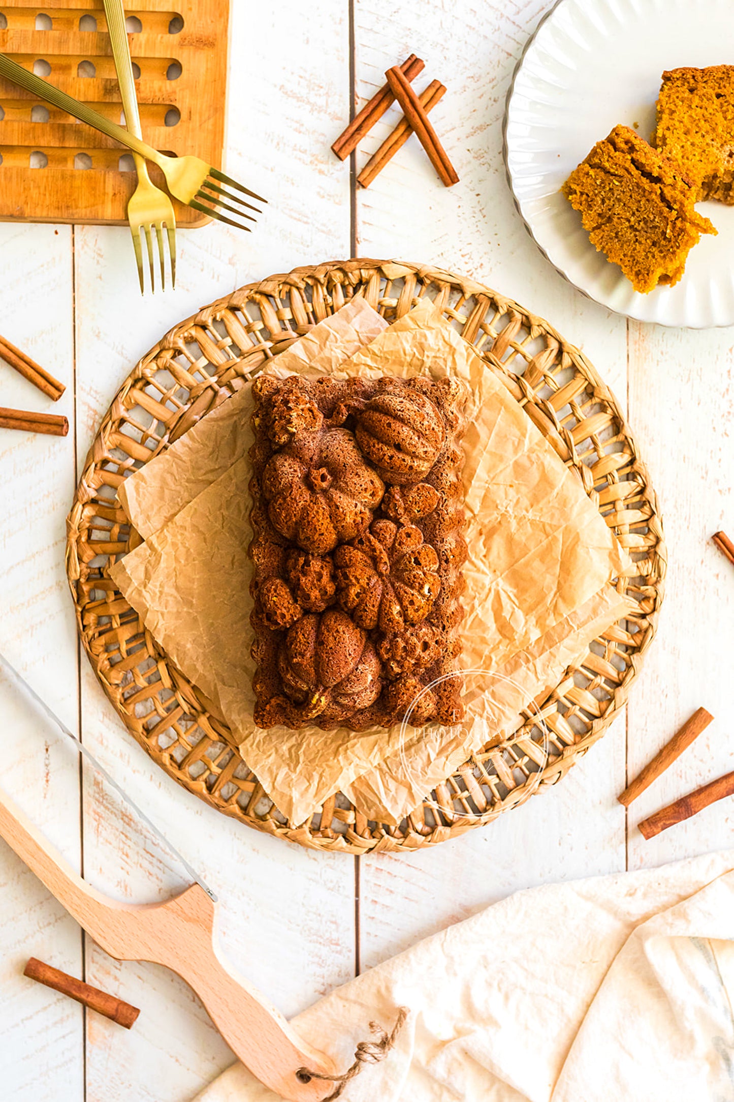 SPICED CARDAMOM PUMPKIN BREAD