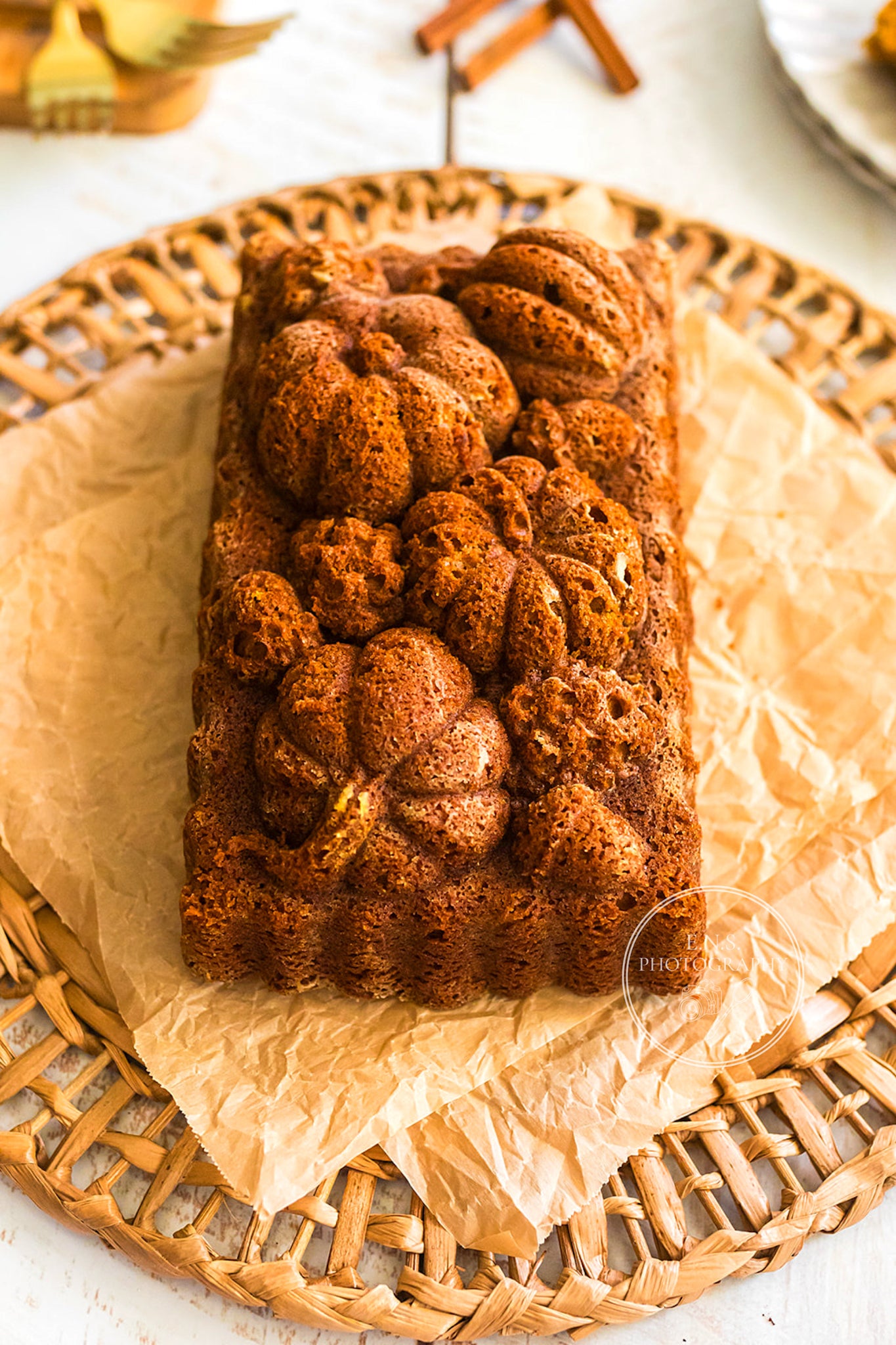 SPICED CARDAMOM PUMPKIN BREAD
