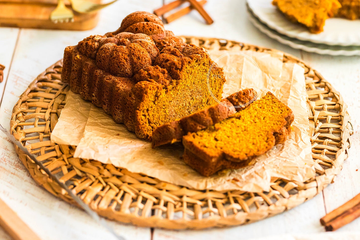 SPICED CARDAMOM PUMPKIN BREAD