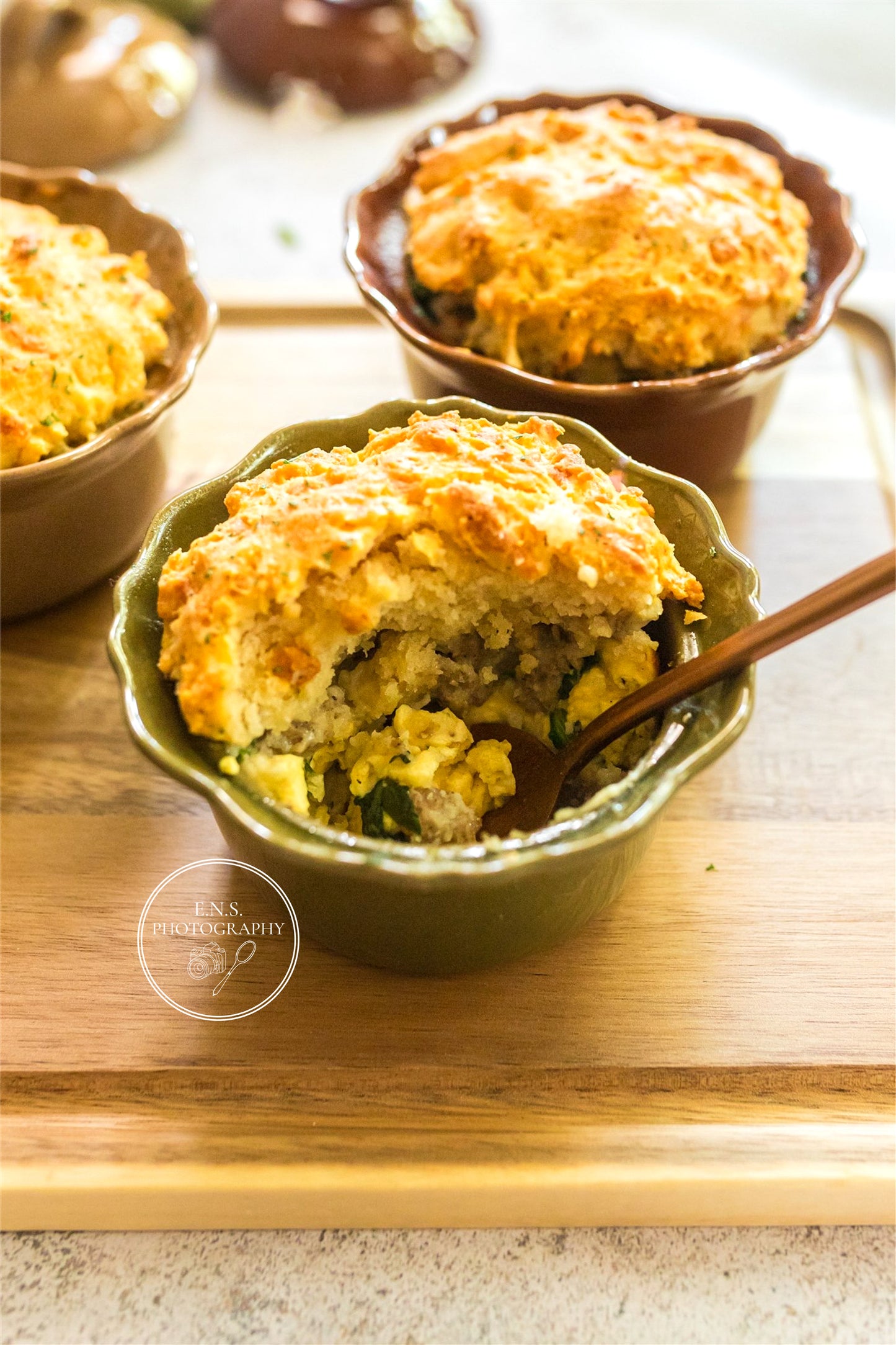 MINI BREAKFAST CASSEROLES (with video)