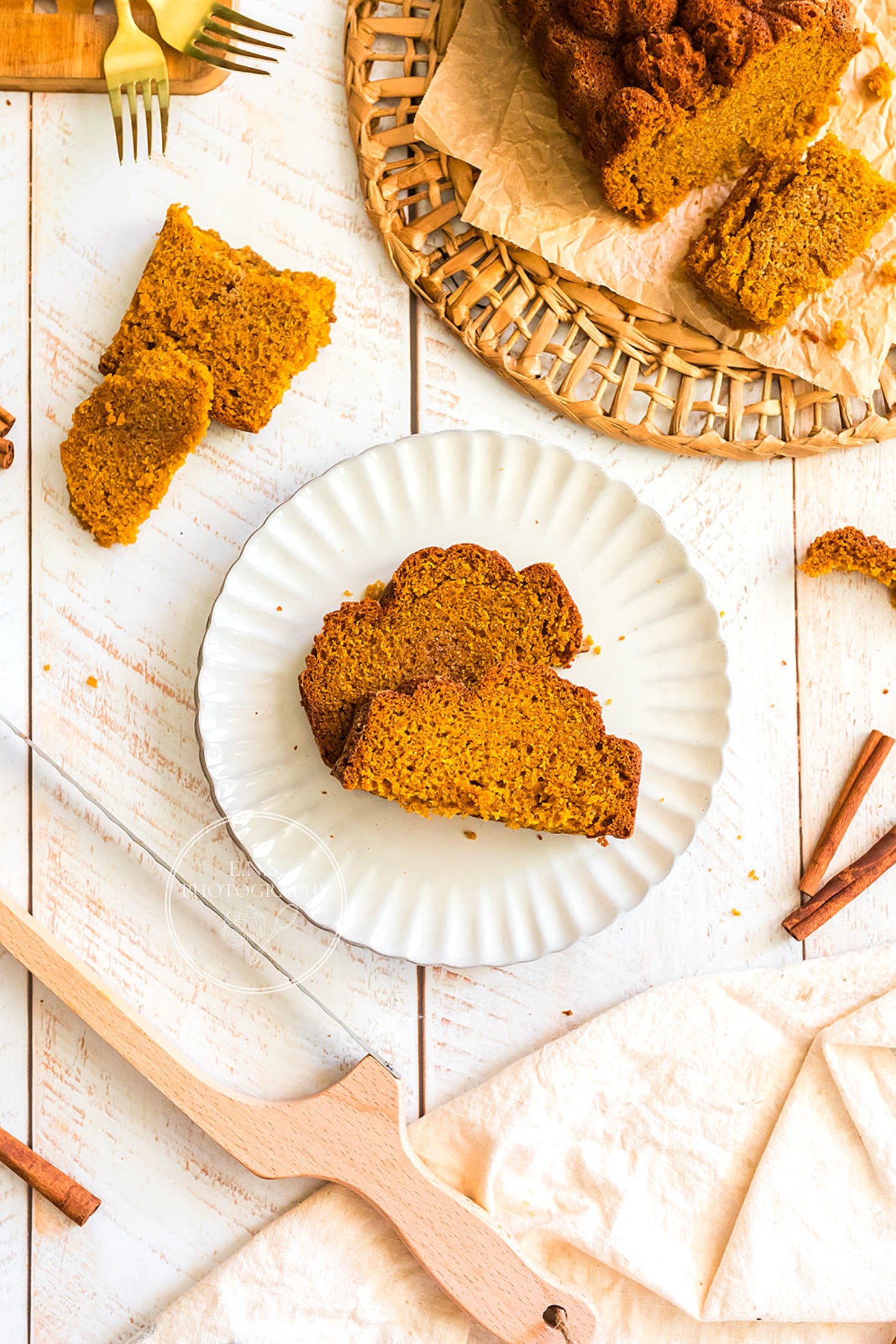 SPICED CARDAMOM PUMPKIN BREAD